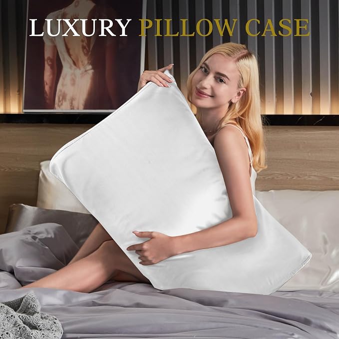 Cooling Contour Pillowcase- Rayon Derived from Bamboo Contour Cervical Neck - Image 6