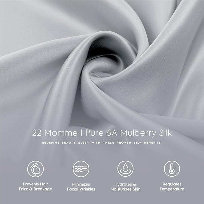 TAFTS 22mm 100% Pure Mulberry 6A Silk Pillowcase - Image 6