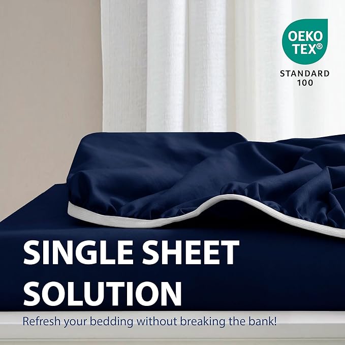 Cathay Home Twin Fitted Sheet - Image 2