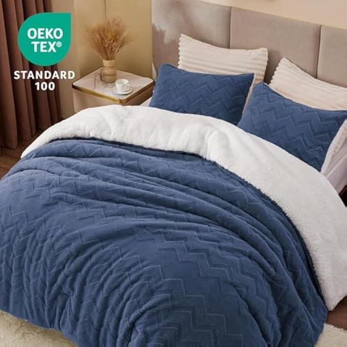BEDELITE Fluffy Full Size Comforter Set - Image 4