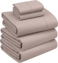 RUVANTI 100% Cotton Sheets – Split King Size Percale Bedding, Cooling & by Ruvanti