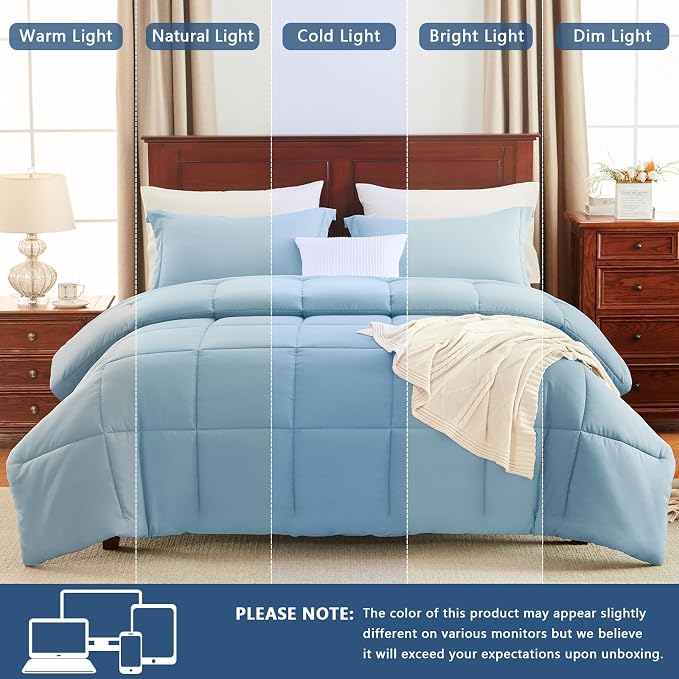 CozyLux Queen Comforter Set - Image 5