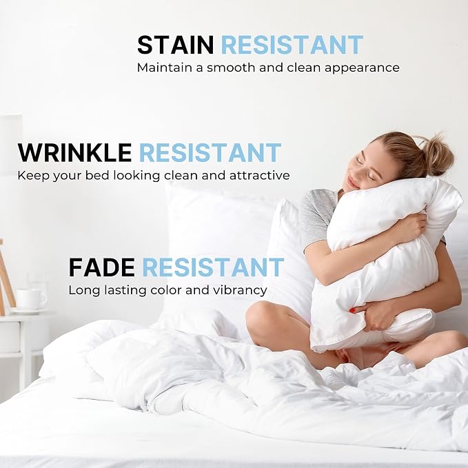 Queen Pillow Cases Set of 4 - Image 4