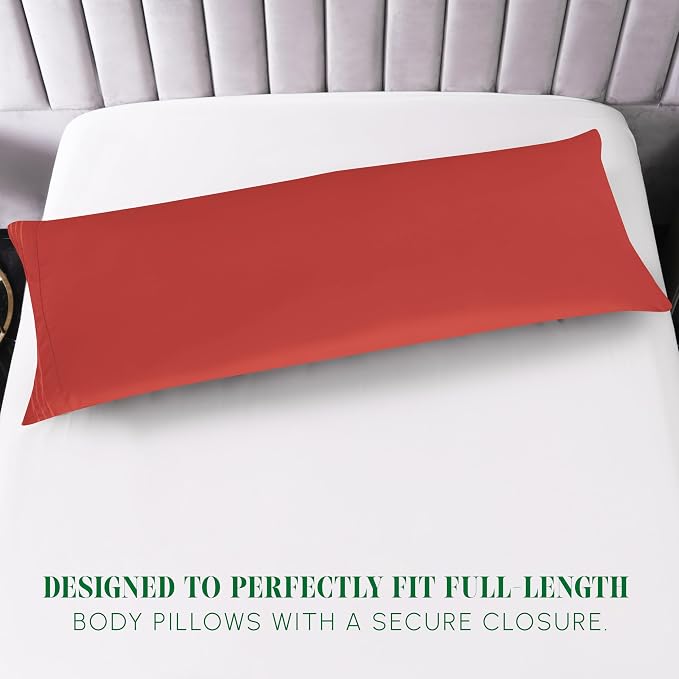 Elegant Comfort Luxury Ultra-Soft 1-Piece Body Pillowcase - Image 3