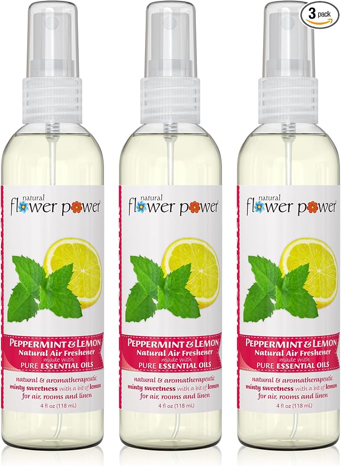 Natural Flower Power Air Freshener Spray by NaturalFlowerPower