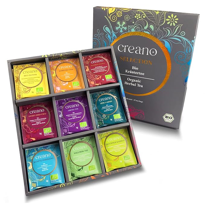 Creano Organic Herbal Tea Sampler Gift Set - Image 8