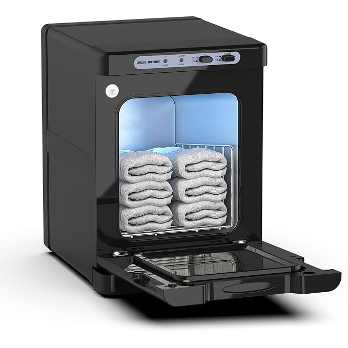 Hot Towel Warmer for Spa, 2-in-1 Thermostatic Towel Heater, 5L Mini Towel Warmer by Unknown