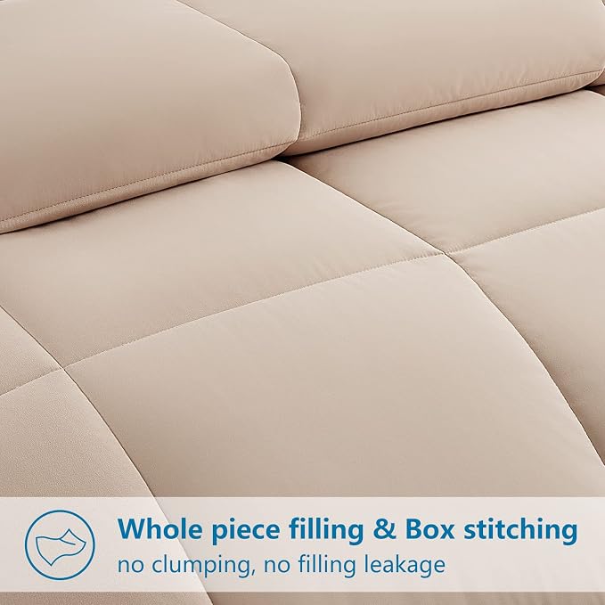 EASELAND Oversized King Down Alternative Comforter - Image 3