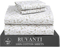 RUVANTI 4 Pcs Cotton Sheets by Ruvanti