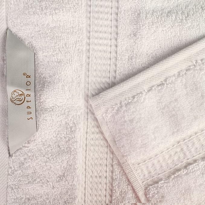 SUPERIOR Egyptian Cotton Pile Hand Towel Set of 4, Ultra Soft Luxury Towels - Image 6