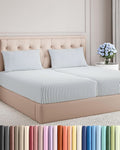 Split King Size 5 Piece Sheet Set by CGKUnlimited