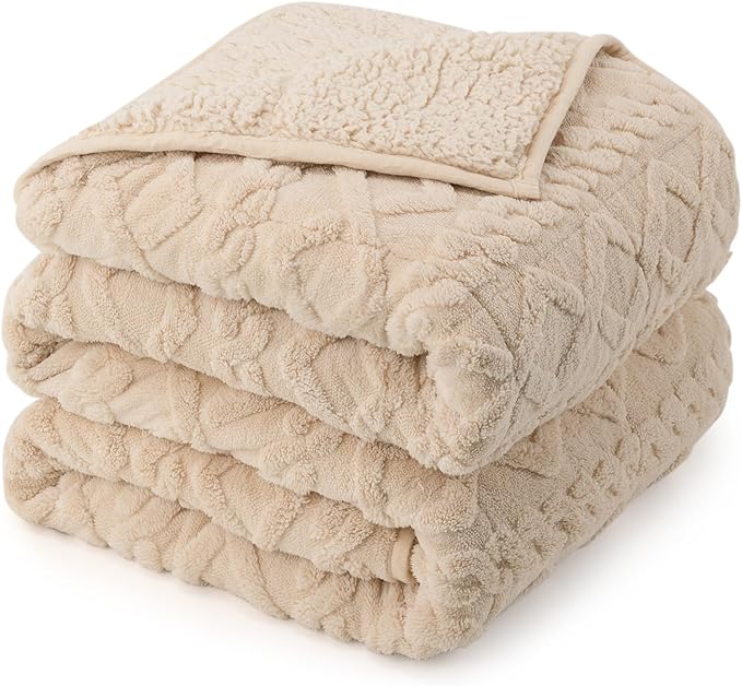 Weighted Blanket Twin Size 10lbs, Cozy Warm Adult Weighted Blankets by Home