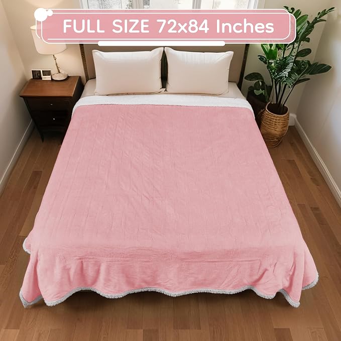 LaffyLo Electric Heated Blanket Full Size 72 x 84, Fast Heating Blanket - Image 7