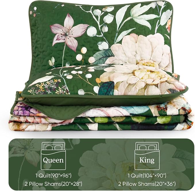 Drucon Floral Quilt Queen Size - Image 7