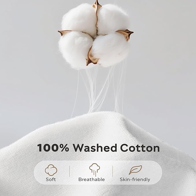 JELLYMONI Washed Cotton Duvet Cover - Image 3