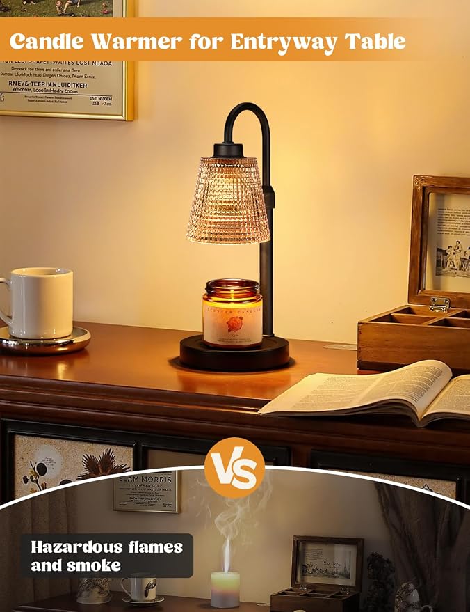 Innqoo Amber Candle Warmer Lamp - Image 5