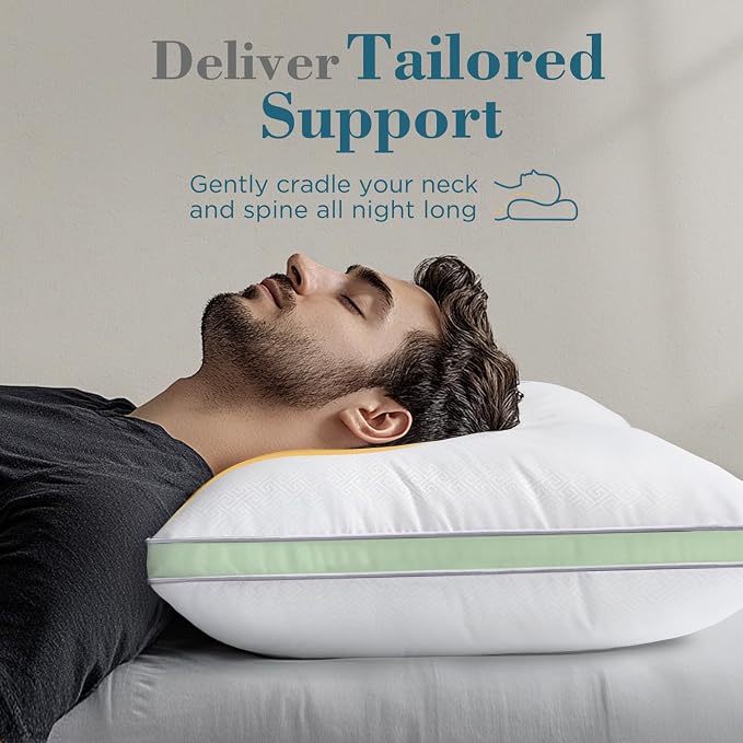 viewstar Bed Pillows King Sizes Set of 2, Hotel Quality Cooling Down - Image 3