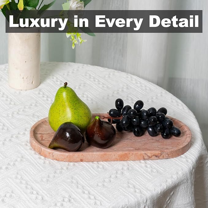Koville Norway Natural Marble Tray, Catchall Tray - Image 6