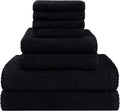 HOMEXCEL 8 Piece Bath Towel Set, Microfiber Bathroom Towel by HOMEXCEL