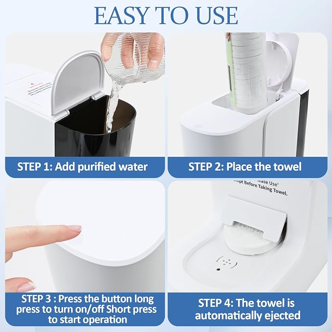 Hot Face Towel Warmer with Voice Alert - Image 5
