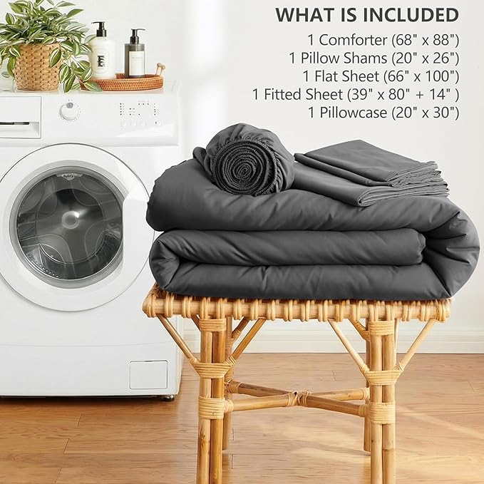 HIMEET Twin XL Size Comforter Sets - Image 6