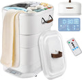 Large Towel Warmer for Bathroom - 27L Foldable Towel Warmer Bucket by Unknown