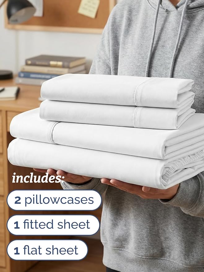 Twin XL 4 Piece Sheet Set - Image 3