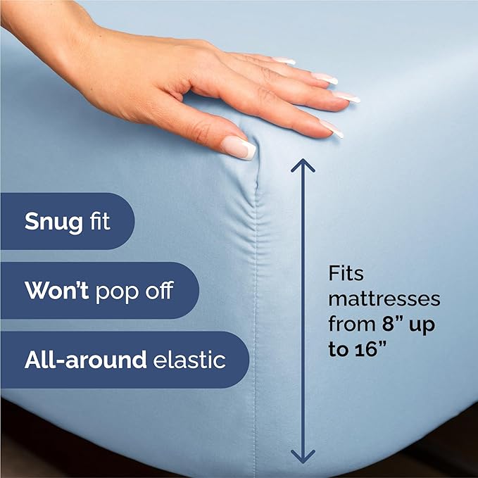 King 6 Piece Sheet Set - Image 3