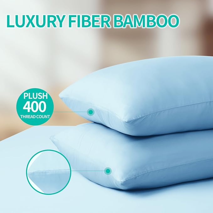 Toddler Size Pillow Protectors Viscose Derived from Bamboo - Image 6