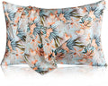 MANSPHIL Tropical 100% Silk Pillowcases Queen Size, 22 Momme Mulberry Silk by MANSPHIL