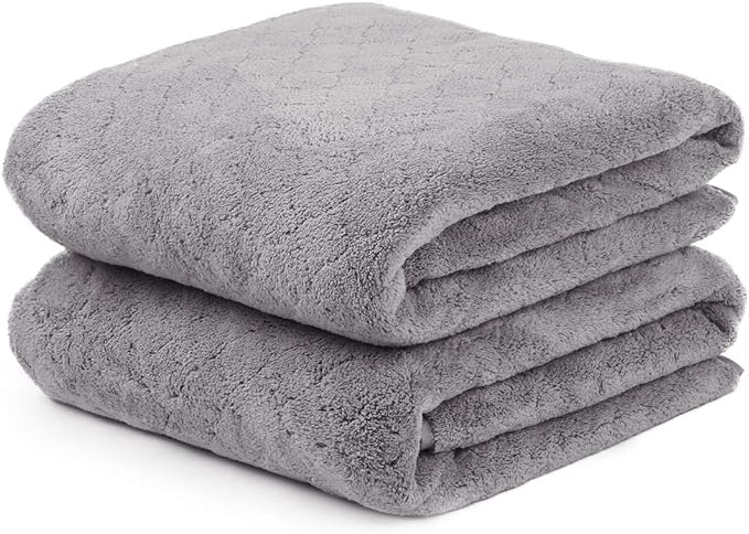 JML Microfiber Bath Towels, Ultra Soft, Super Absorbent and Fast Drying by JML