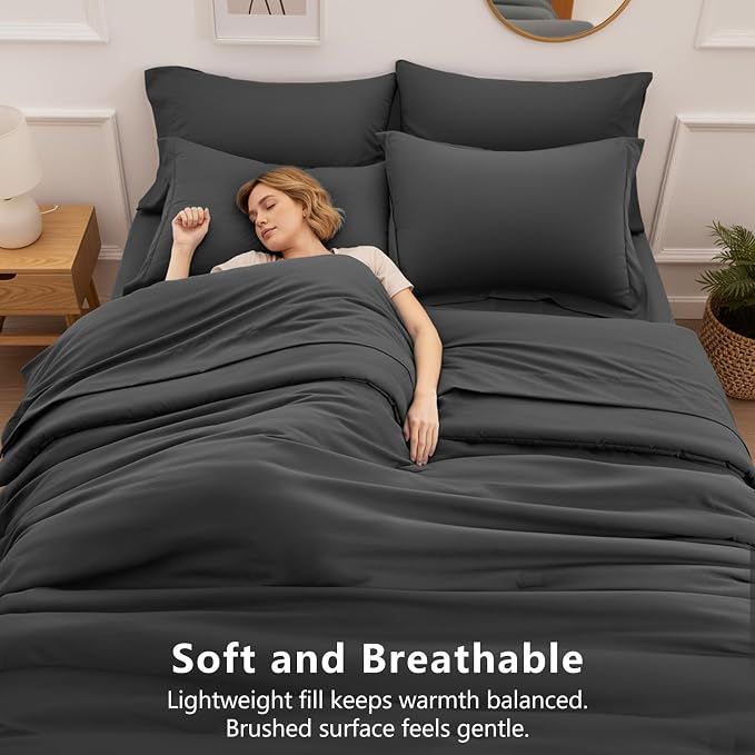 HIMEET California King Comforter Set - Image 4