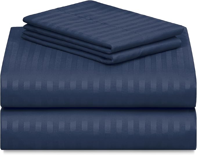 LuxClub 4 PC Full Size Sheet Set, Breathable Luxury Bed Sheets, Deep Pockets - Image 9