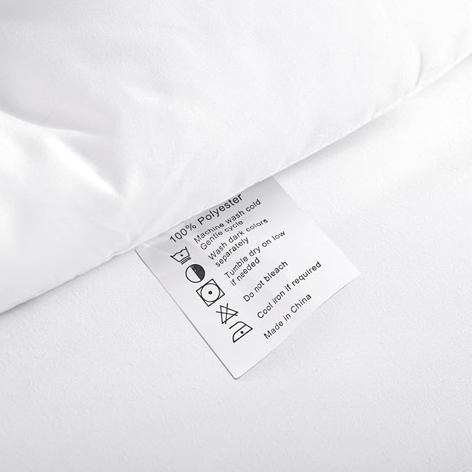 ROSGONIA Oversized King Comforter 128x120 - Image 9