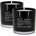 Lulu Candles | Jasmine, Oud & Sandalwood | Luxury Scented Soy Jar Candle | Hand by LULUCANDLES