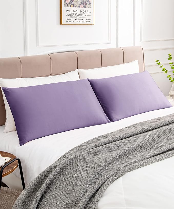 Warmstar Cotton Pillow Cases Standard Size Set of 2, 600 Thread Count - Image 2