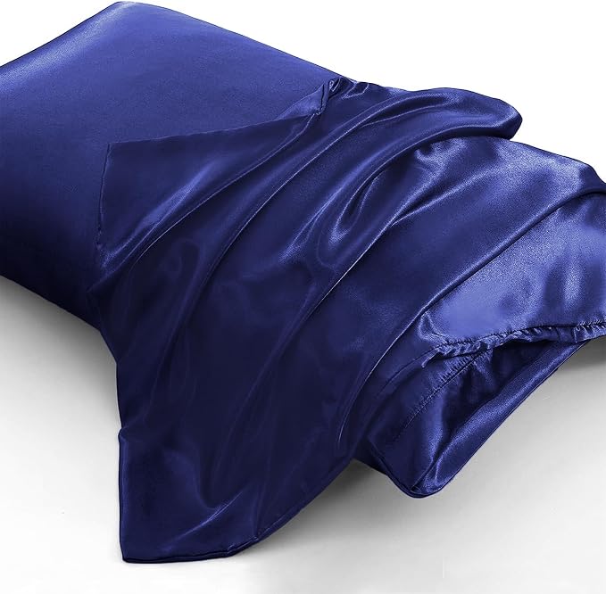 Aormenzy Satin Pillow Cases for Women King Size Set of 2, Fade Resistant - Image 3