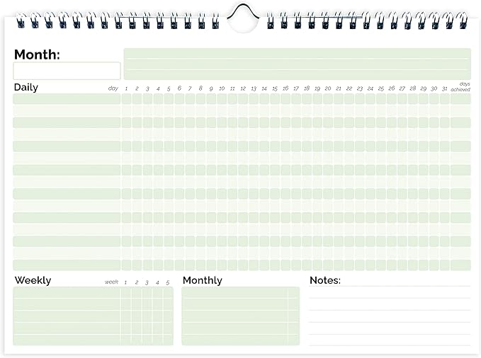 HADIGU Habit Tracker Calendar, - Image 2