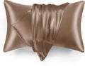 Love's cabin Satin Pillowcase Set of 2 Standard Size 20x26, Cooling Pillow by Lovescabin