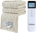 Heated Blanket Electric Blanket, 5 Heating Level, 1-12 Hour Auto Off, by XINIUSLEEP