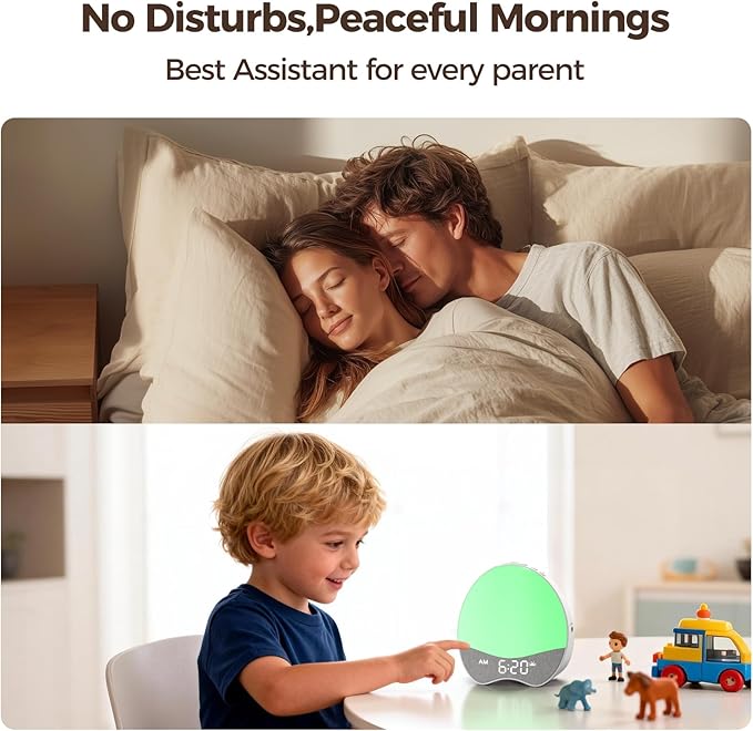 Ok to Wake Alarm Clock for Kids, Sleep Trainer - Image 2