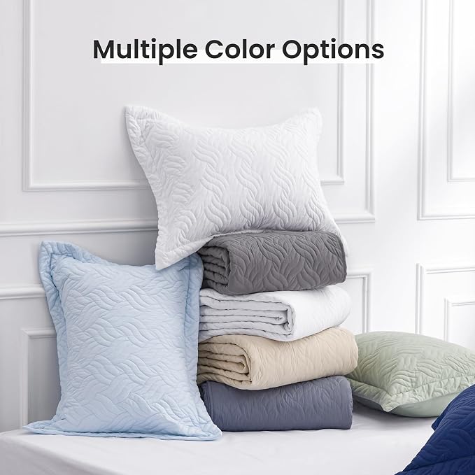 Love's cabin Quilts for Full Bed Grey Bedspreads Bedding Set - Image 8