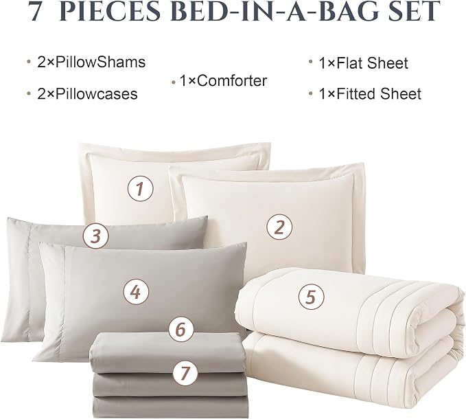 Monbix King Size Comforter Set - Image 7