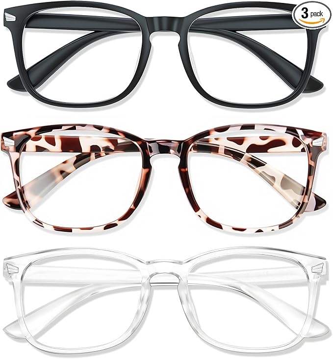 Blue Light Glasses for Woman Men | 99% Blue Light Blocking Glasses for Computer by Wintoo