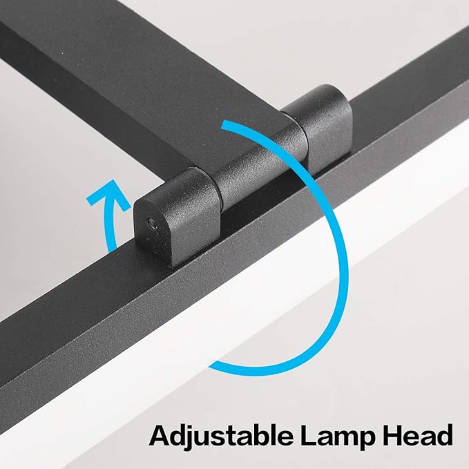 SOLFART Dimmable Black Vanity Light Bar Lighting Fixtures Modern Bathroom Light - Image 5