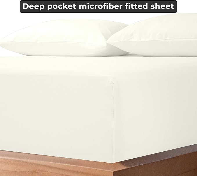 Royale Linens Fitted Sheet Twin XL - Image 6
