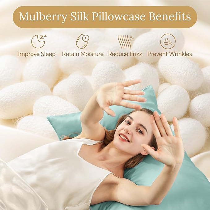 INFIIXSO Mulberry Silk Pillowcase - Image 2