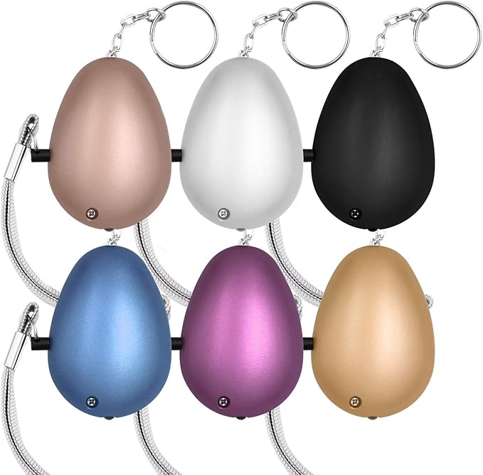 KOSIN Personal Safety Alarm, 6 Pack 140DB Personal Security Alarm Keychain - Image 2