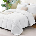 CozyLux Queen Size Comforter Sets White by CozyLux