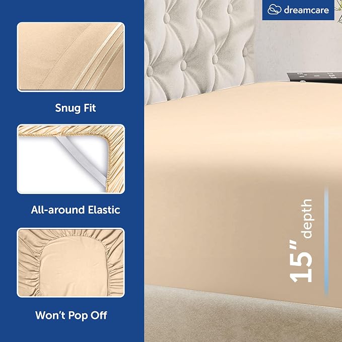 DREAMCARE Queen Sheet Set - Image 2